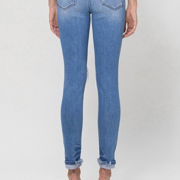 *NEW* Flying Monkey High-Rise Ankle Skinny Jeans - Picture 8 of 8